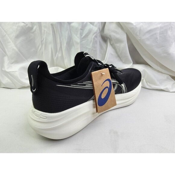 Asics Size 16 Extra Wide 4E Mens Gel Nimbus 27 Black Lake Gray Lace Sneakers NEW - Picture 15 of 16